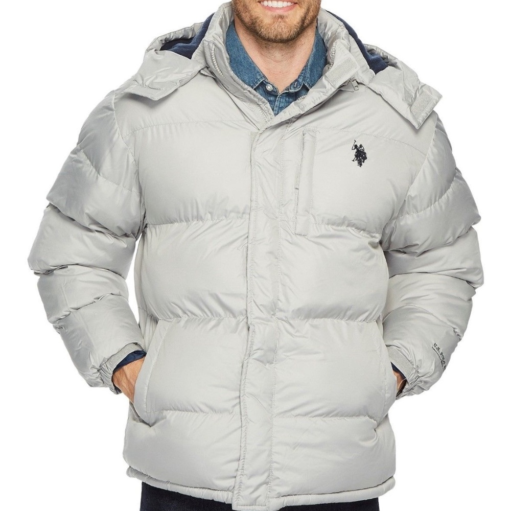 U.S. POLO ASSN. Classic Short Bubble Fleece Jacket